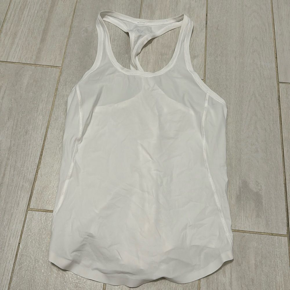 Lululemon white tank new 2